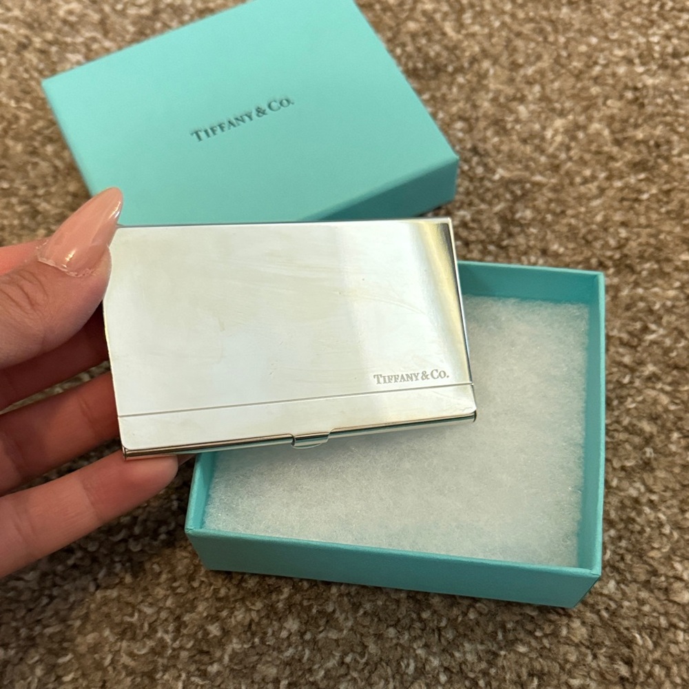 Tiffany & Co. Silver Business Card Case